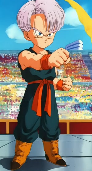 Trunks (Kid) (トランクス) (Takeshi Kusao) [Dragon Ball Z] AI voice text to speech and AI music cover generator